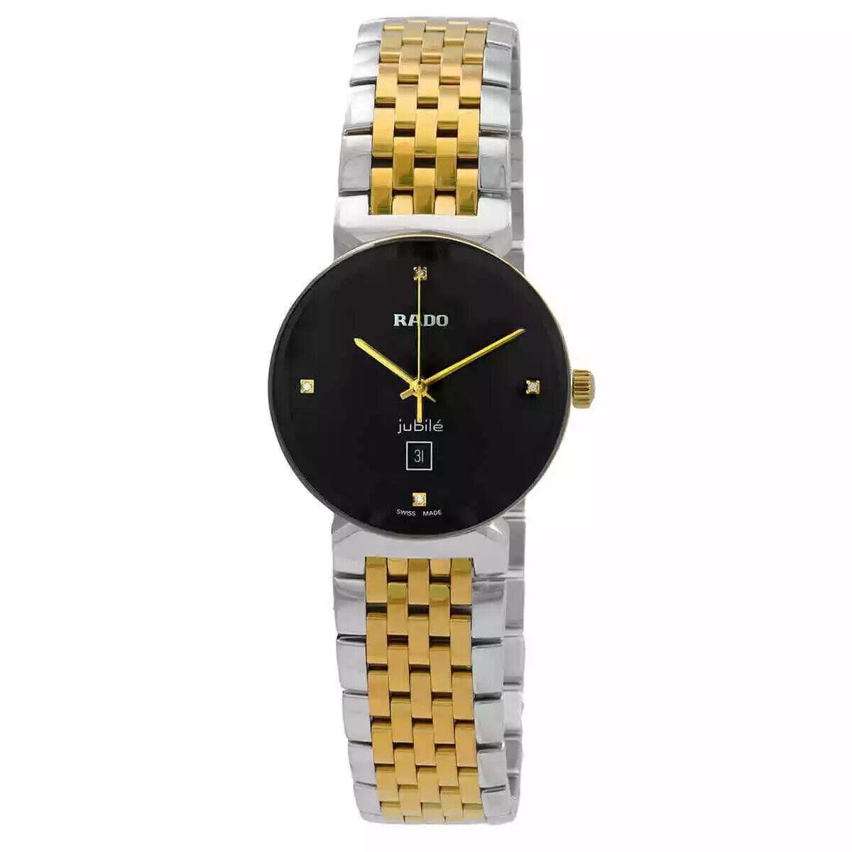 Rado Florence Quartz Diamond Black Dial Ladies Watch R48913703