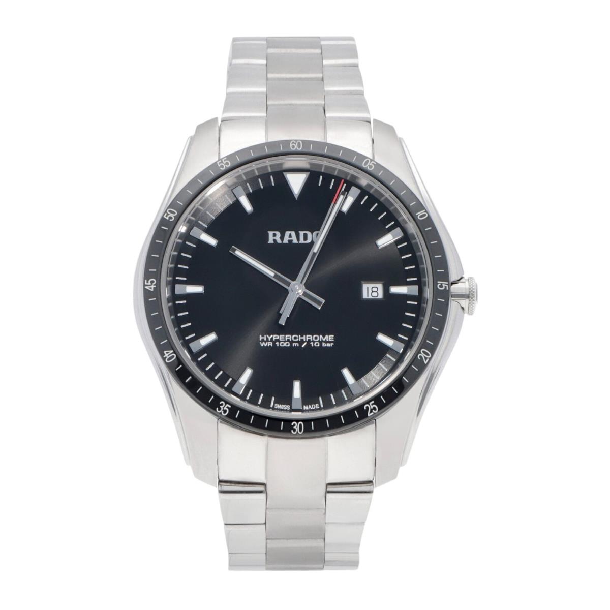 R32502153 Men`s Hyperchrome Black Dial 45mm Watch by Rado