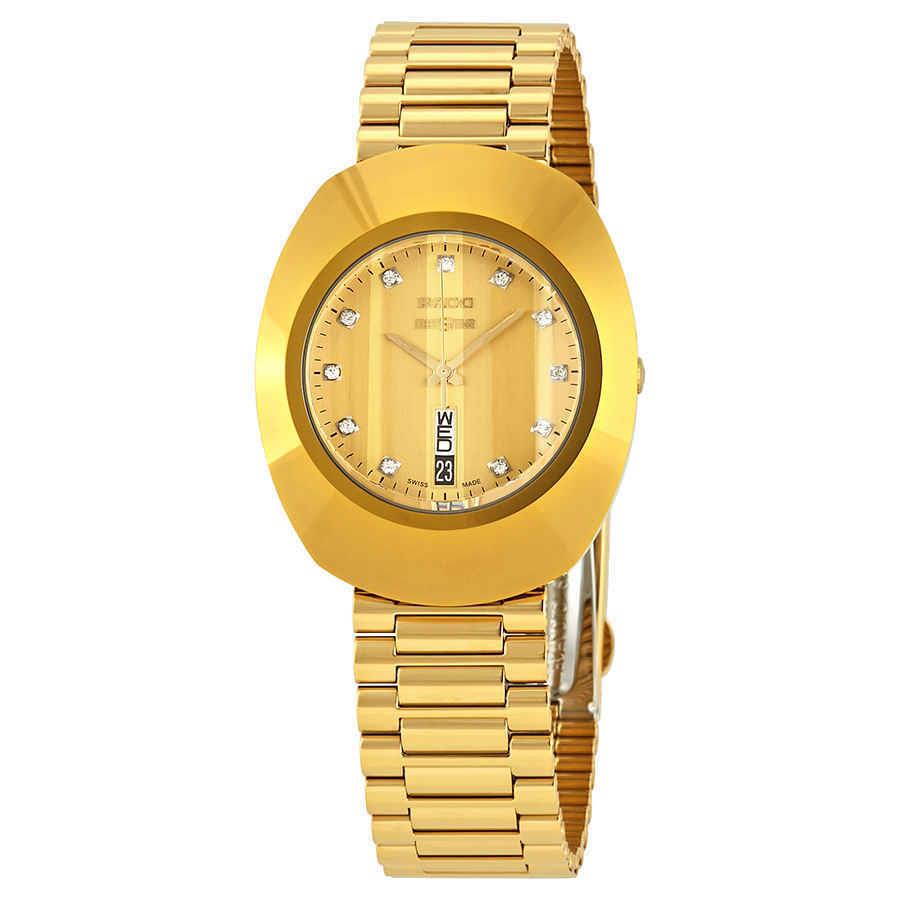 Rado The Diamond Gold Dial Watch R12304303