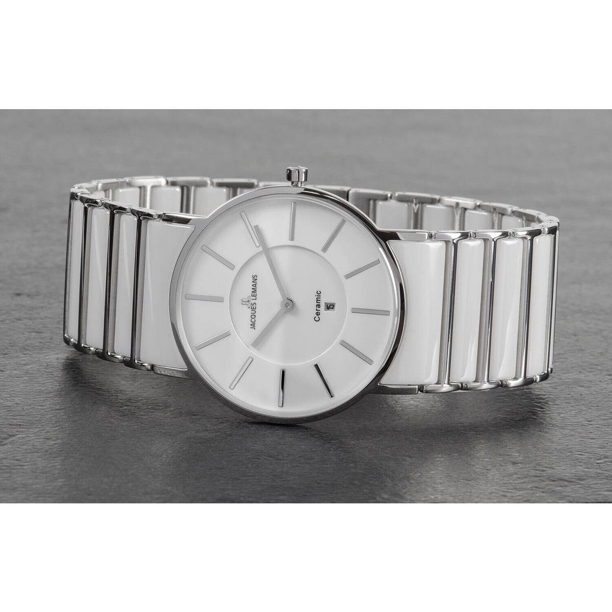 Rado Unisex Jacques Lemans 1-1648E White Ceramic York