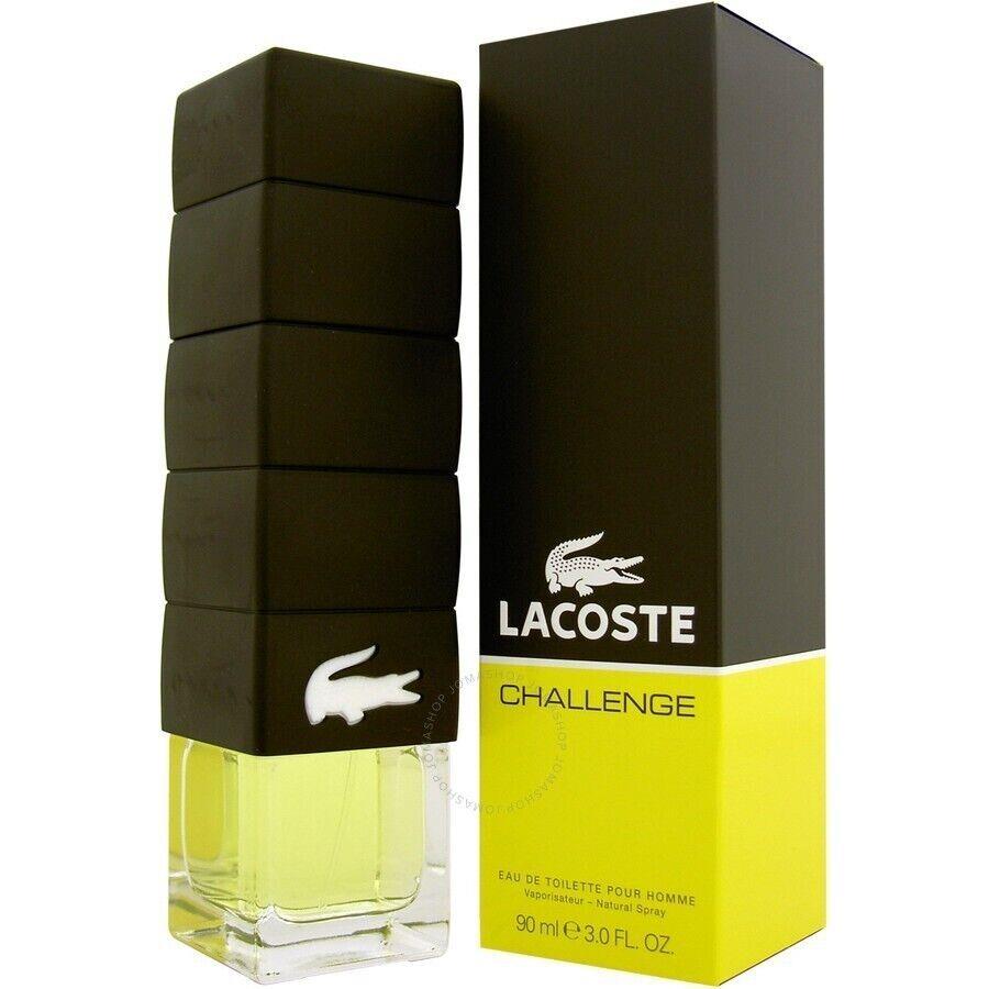 Lacoste Challenge For Men - 3.0 OZ/90 ML Edt Spray - Rare