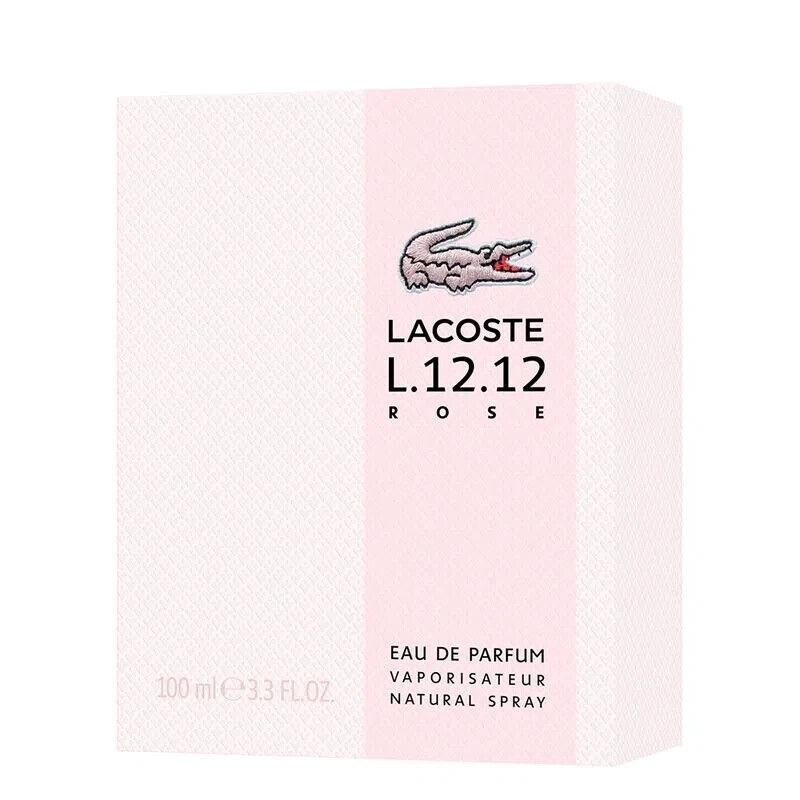 Lacoste L.12.12 Rose 3.4oz Edp Women