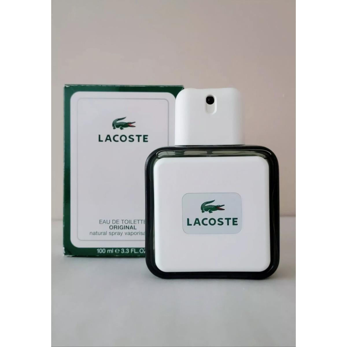 Men Lacoste by Lacoste 3.3 oz 100 ml Eau De Toilette Spray Batch 8005