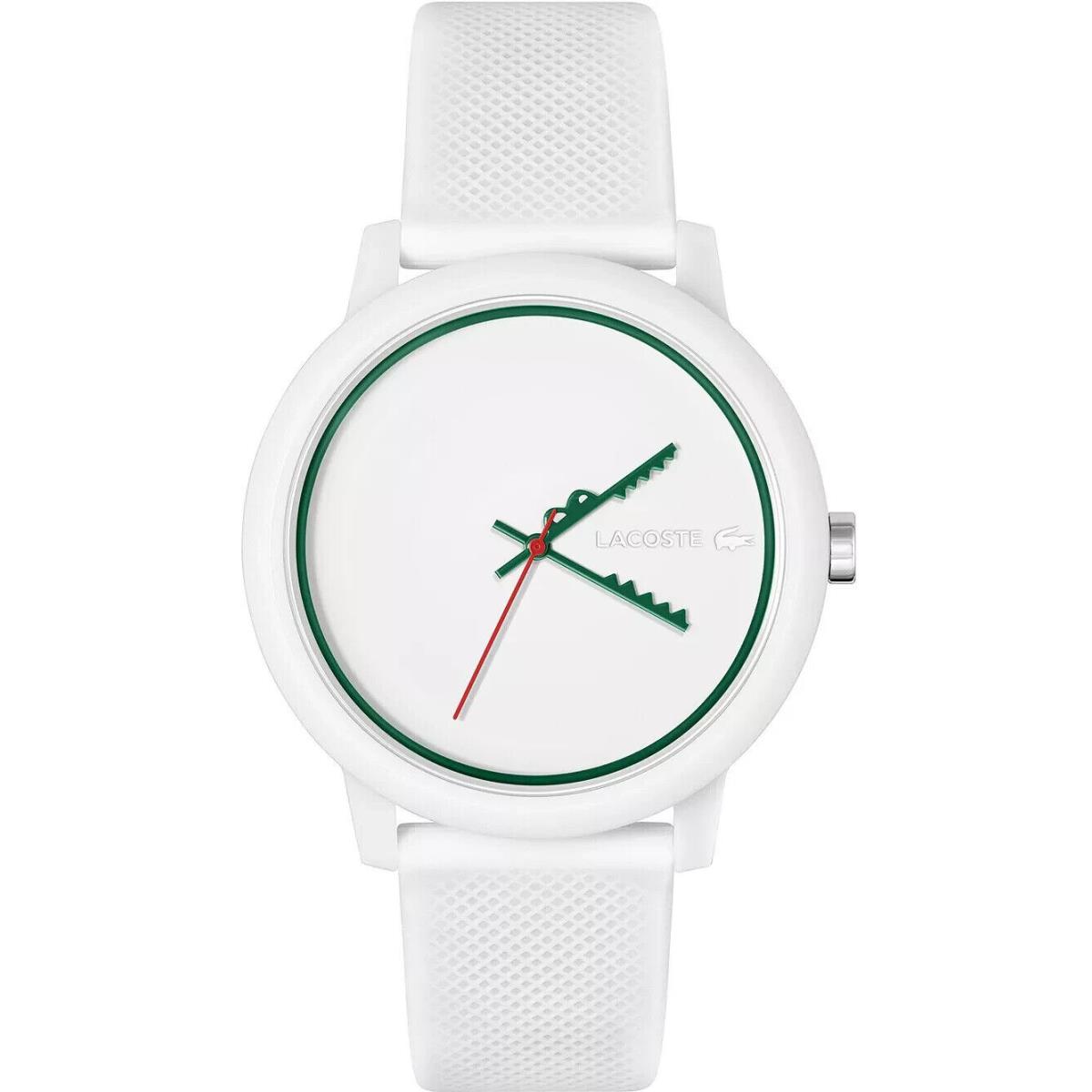 Lacoste 2011308 12.12 Mens White Watch 42mm 5ATM