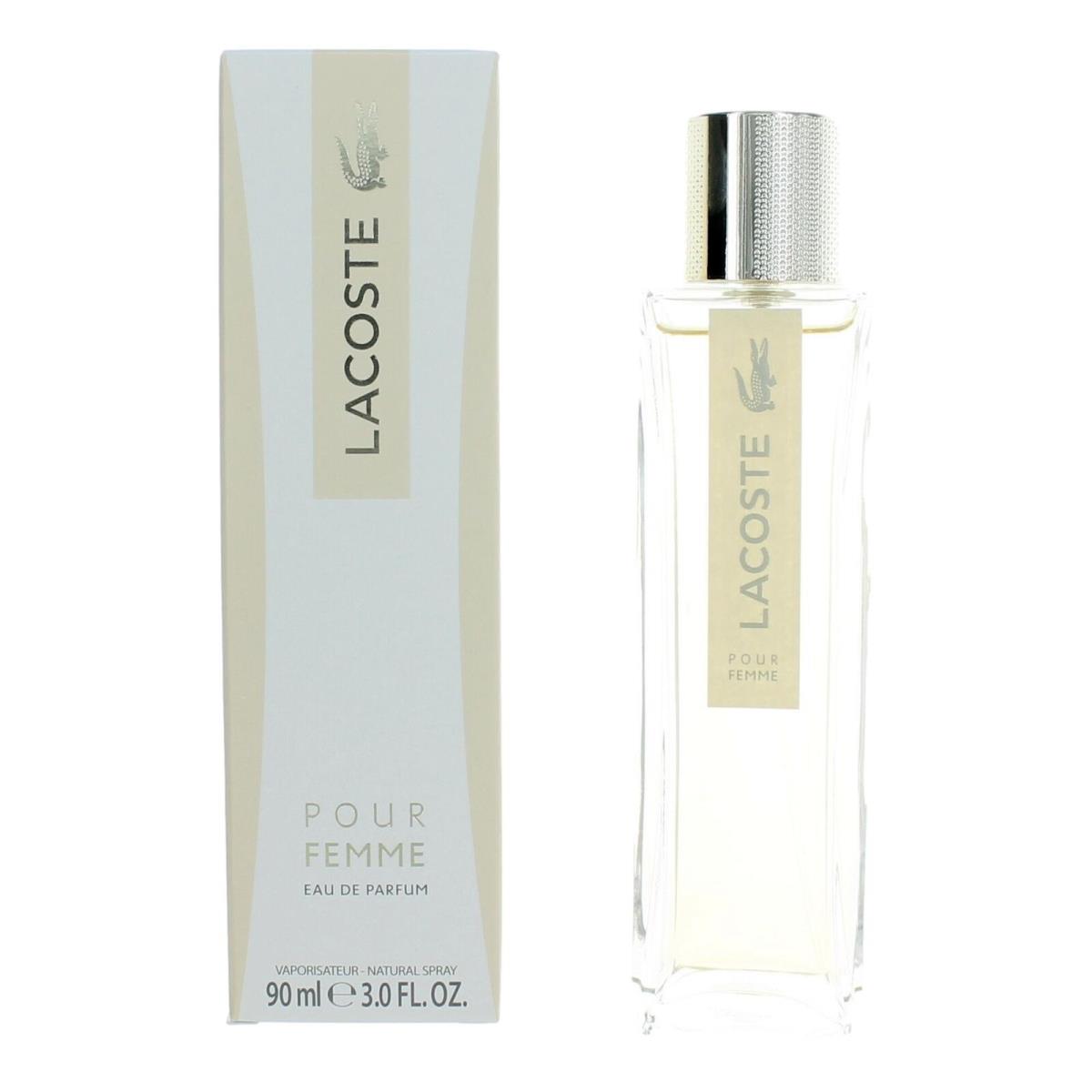 Lacoste Pour Femme by Lacoste 3 oz Edp Spray For Women