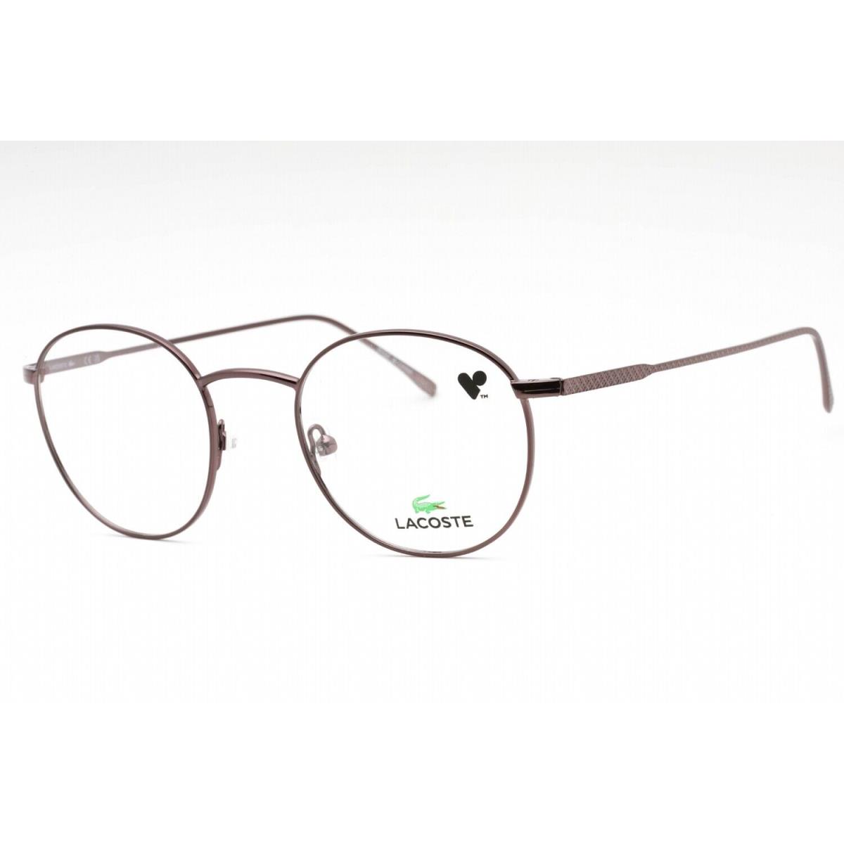 Lacoste L2246PC-033-48 Eyeglasses Size 48mm 21mm 145mm Gunmetal Men