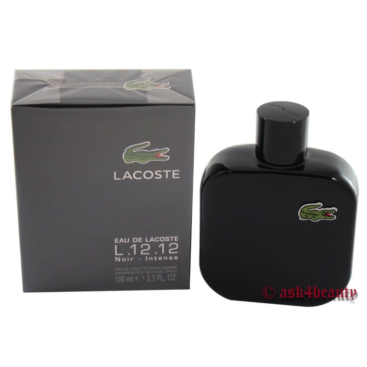 Eau De Lacoste Noir By Lacoste 3.4 oz Edt Spray For Men