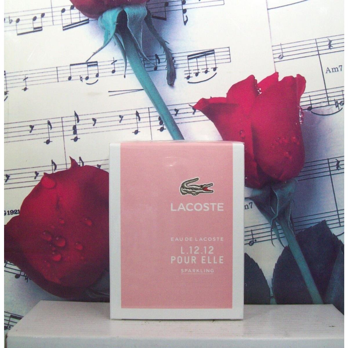 Eau De Lacoste L.12 L.12 Pour Elle Sparkling 3.0 Oz. Edt Spray