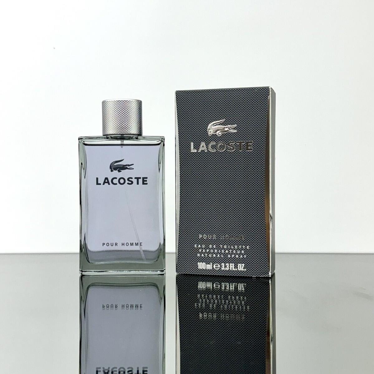 Lacoste Pour Homme Classic Men Cologne 3.3oz-100ml Edt Spray New-sealed BE20