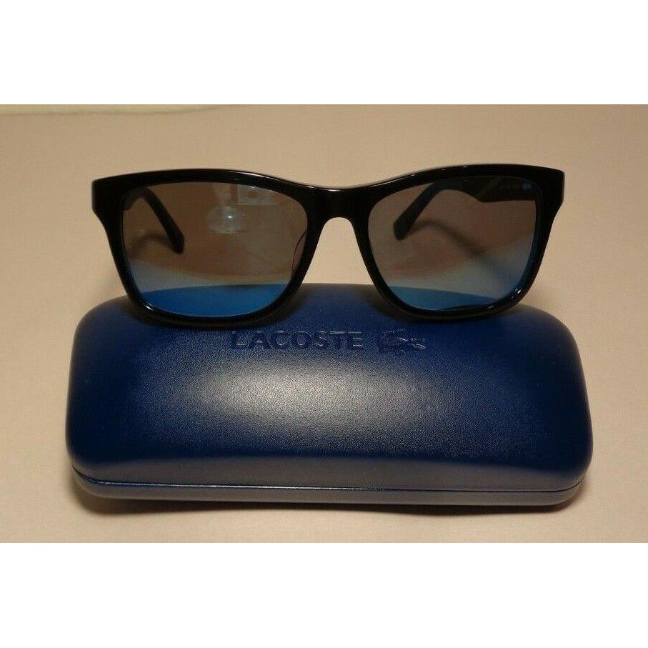 Lacoste L683S Black Blue Men`s Sunglasses