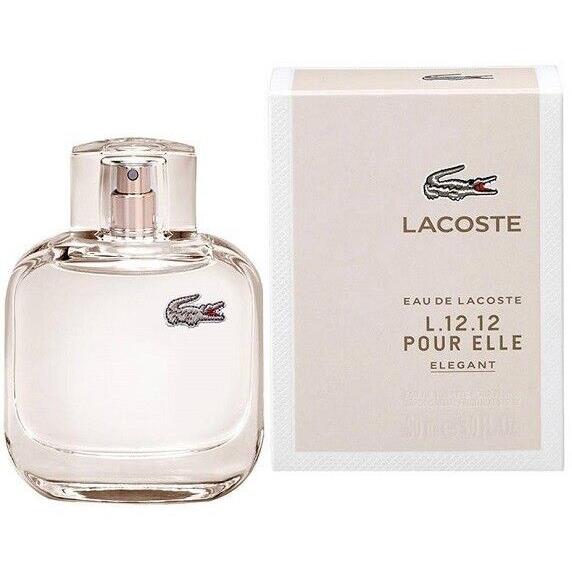 Lacoste Eau de Lacoste L.12.12 Pour Elle Elegant Women Edt 3.0 oz 90 ml Spray