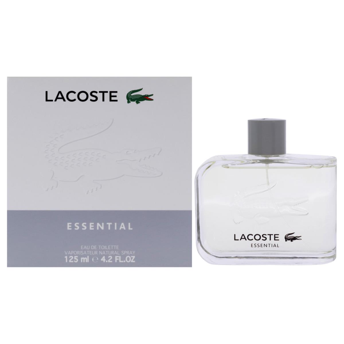 Lacoste Essential For Men - 4.2 oz Edt Spray