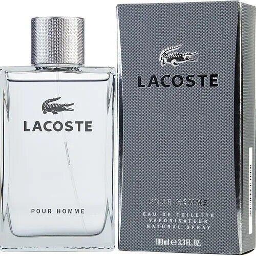 Lacoste Pour Homme by Lacoste For Men 3.3 FL OZ / 100 ML Edt Spray