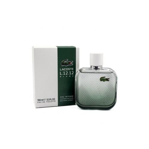 Lacoste Men`s L.12.12. Blanc Eau Intense Edt 3.4 oz Fragrances 3616303459895