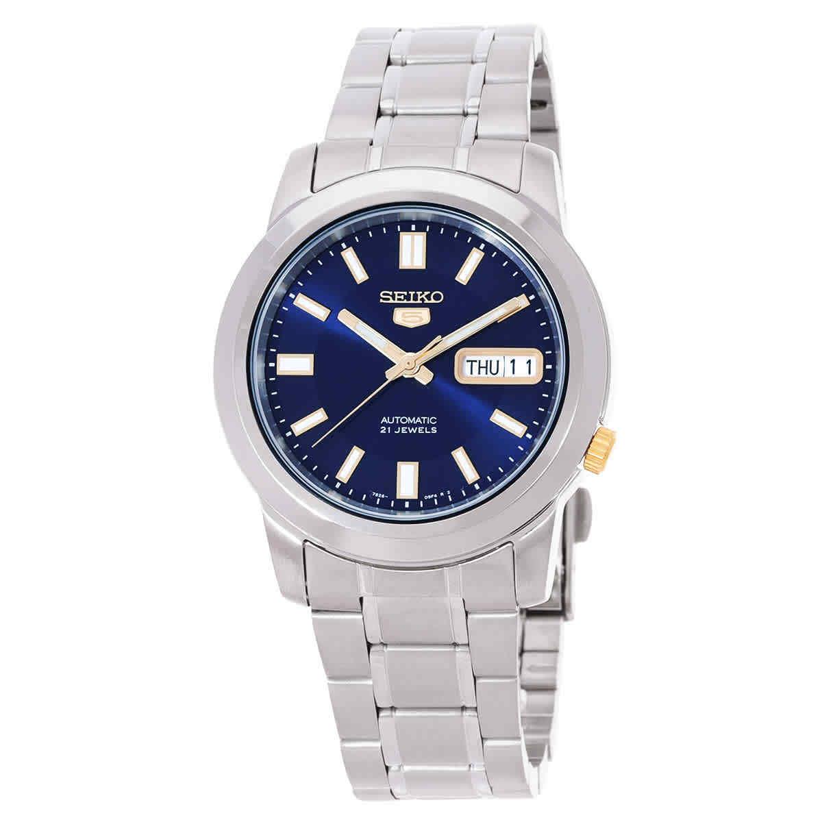 Seiko Series 5 Automatic Blue Dial Men`s Watch SNKK11K1