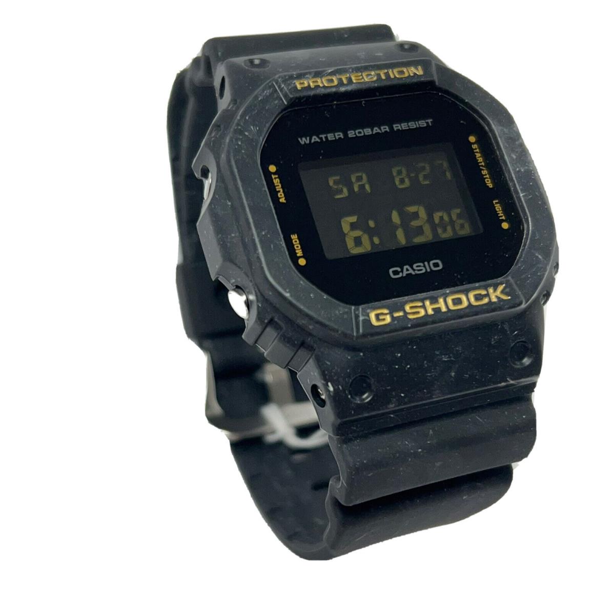 Casio G Shock DW5600WS-1 DW5600WS Black DW-5600 w/ Box