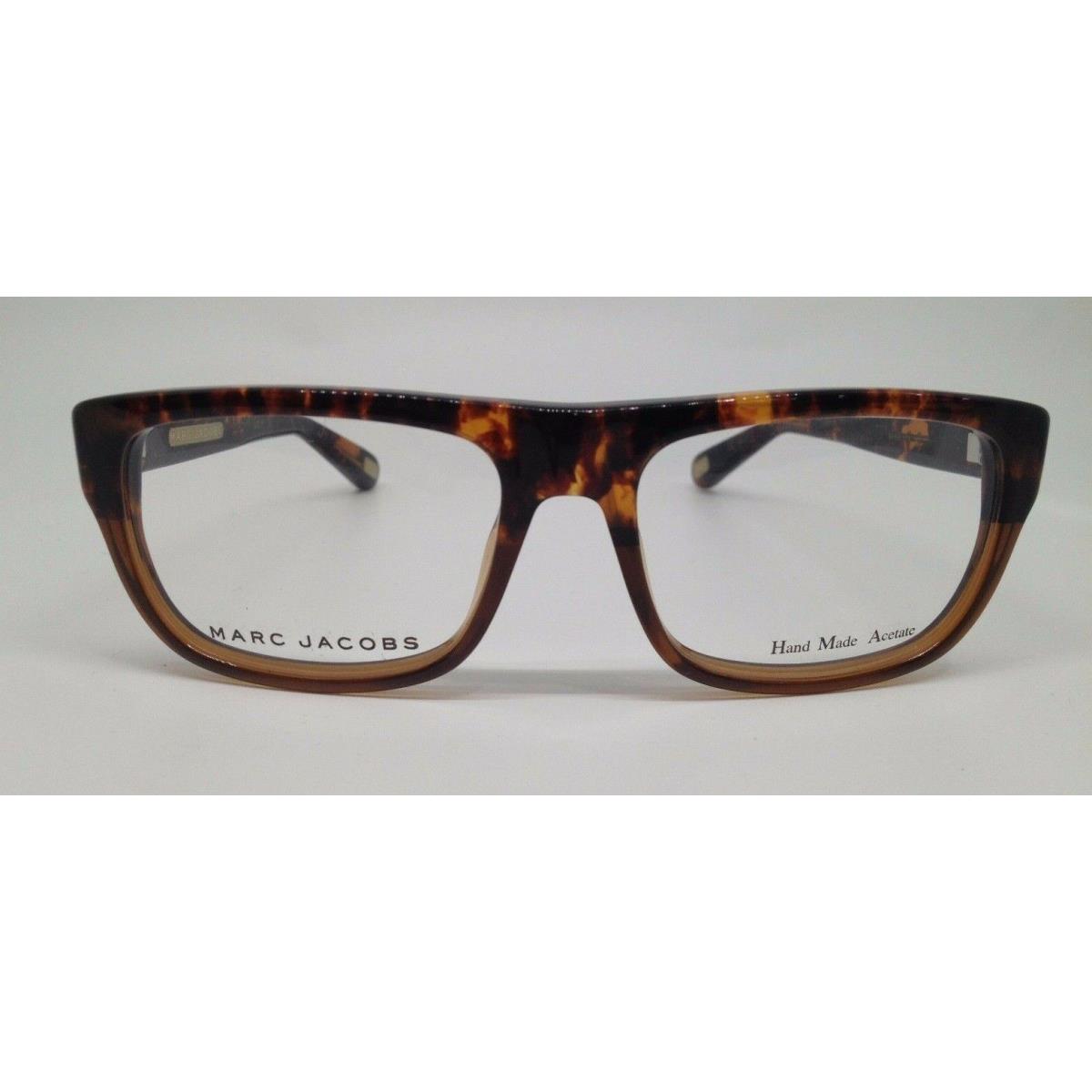 Marc Jacobs MJ 426 Tortoise Lya Plastic Eyeglasses Frame 52-15-140 Flat Top