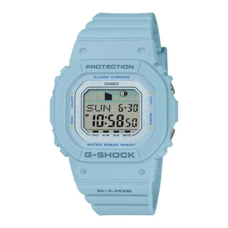 Casio G-shock G-lide Tide Graph Resin Watch GLXS5600-2