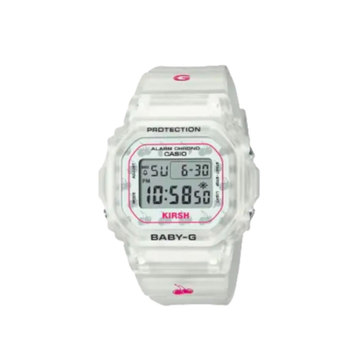 Casio G-shock Baby-g x Kirsh BGD565KRS Digital Resin Clear Watch BGD565KRS-7