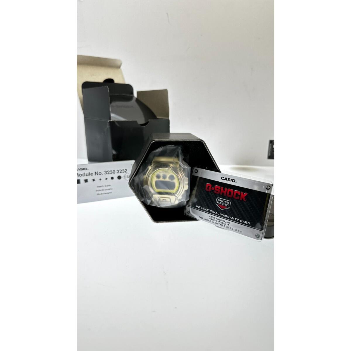 Casio G-shock GM6900-9 Wristwatch Black Strap Men Quartz Digital Shock-resistant