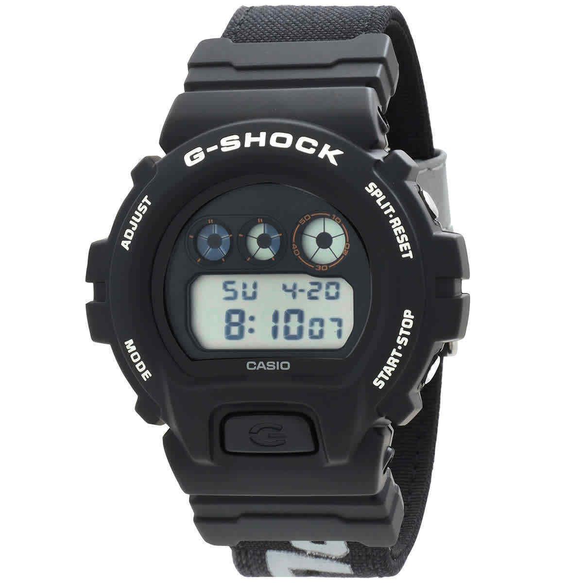 Casio G-shock Quartz Digital Black Dial Men`s Watch DW6900PF-1