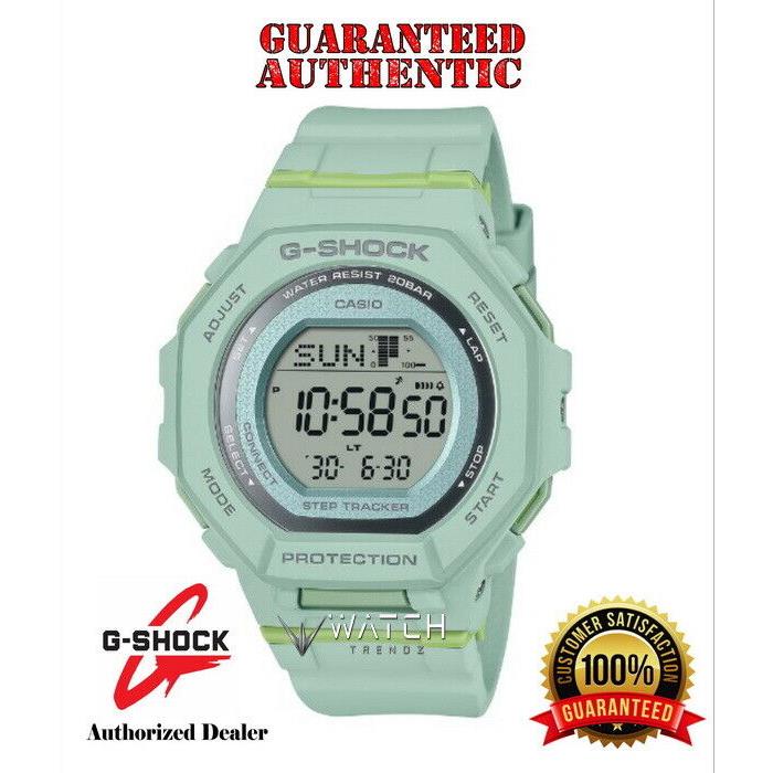 Casio G-shock GMDB300-3 Step Tracker Sports Oriented Digital Green Watch