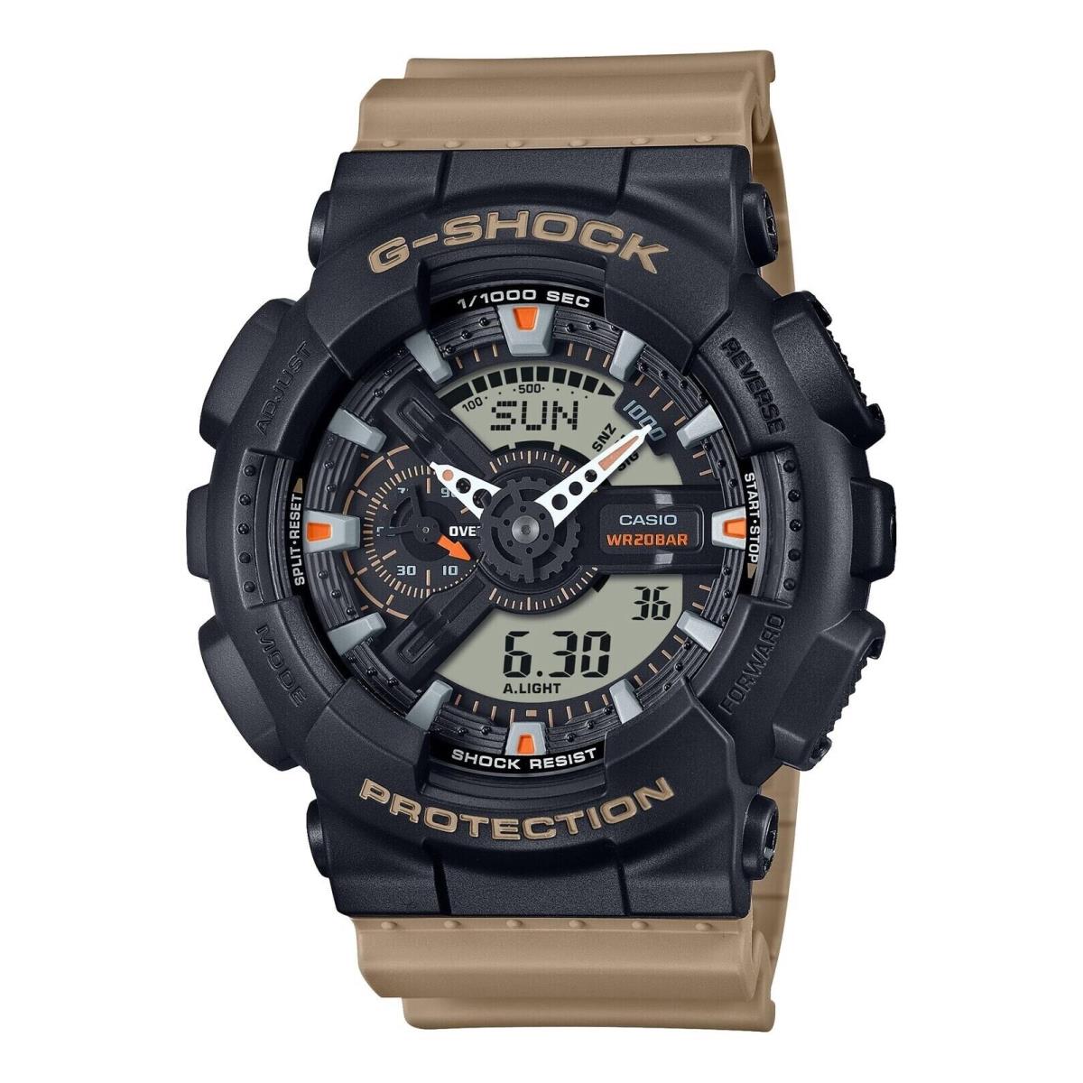 Casio G-shock Two Tone Utility Colors GA-110TU-1A5JF Men`s Watch 2024 Japan