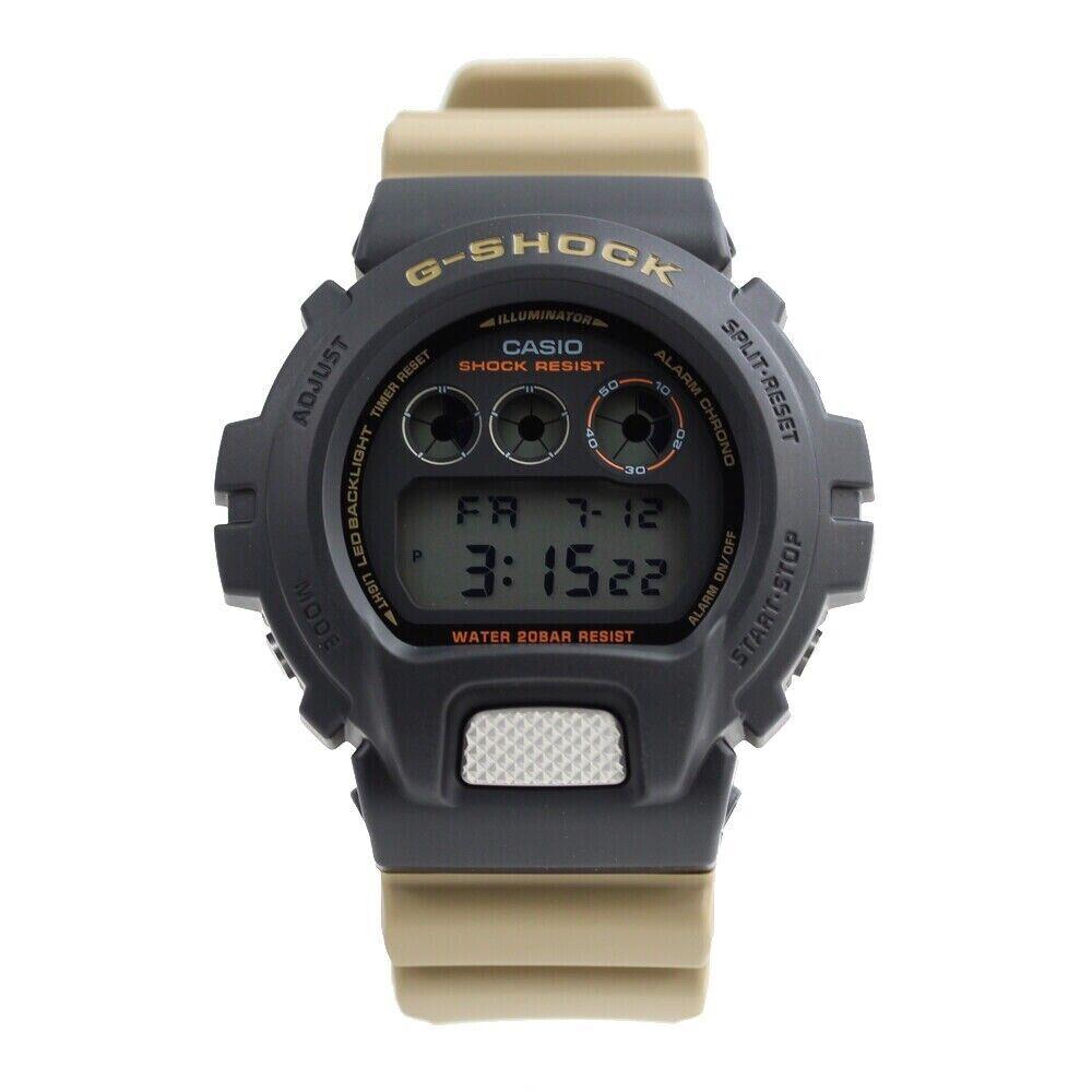 Casio G-shock DW6900TU-1A5 DW-6900 Series Black Khaki Beige Watch