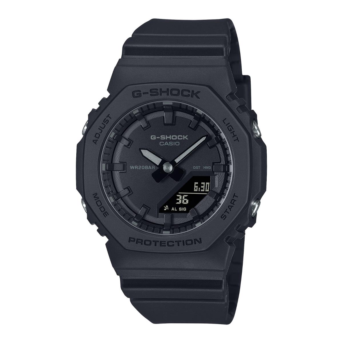 Casio G-shock Bio Based Resin Analog-digital Blackout Watch GMAP2100BB-1A