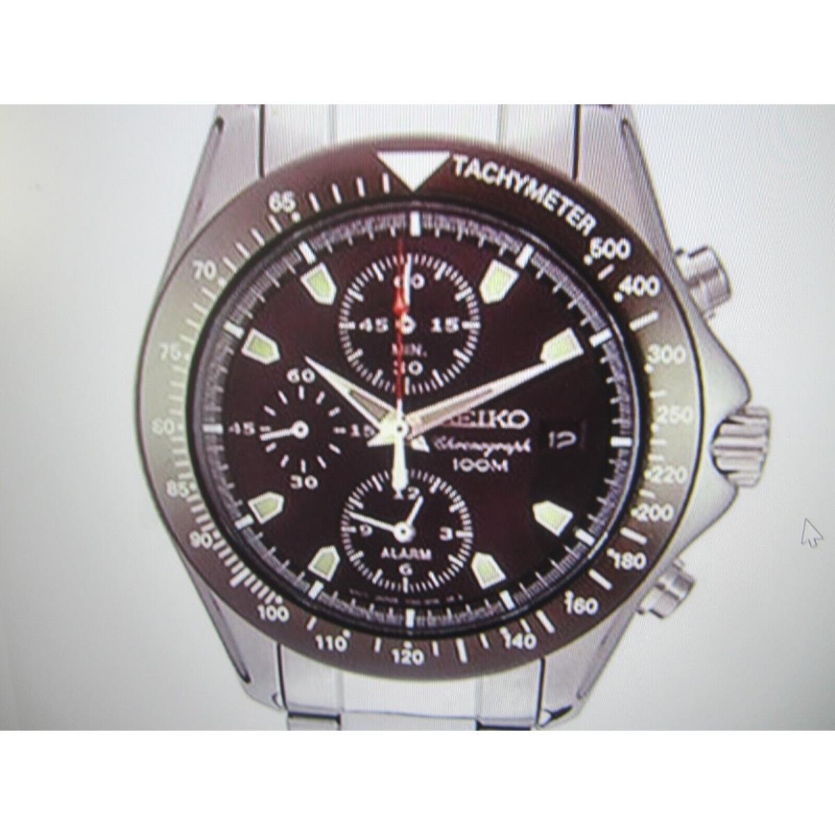 Seiko Men`s Watch Chrono All S/s SNA487