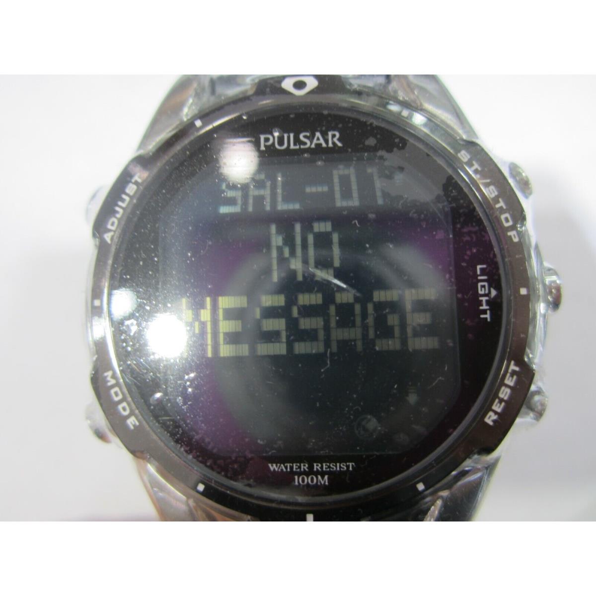 Swatch Pulsa Men`s Watch S/s Rubber Japan PQ2003