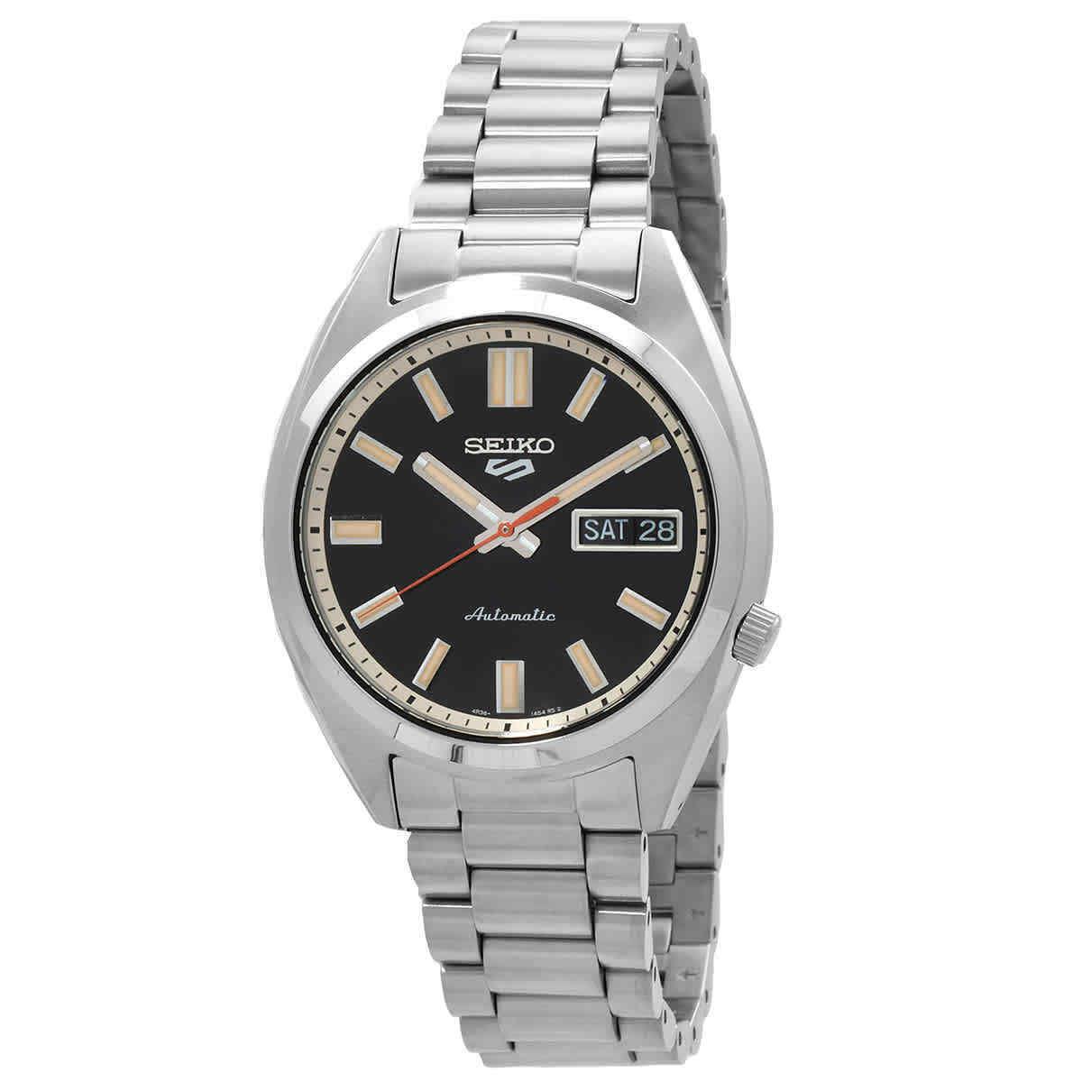 Seiko 5 Sports Snxs Automatic Black Dial Men`s Watch SRPK89K1