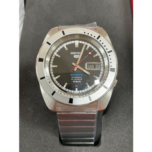 Seiko 5 Sports Heritage Limited Edition Stainless Steel Watch SRPL05