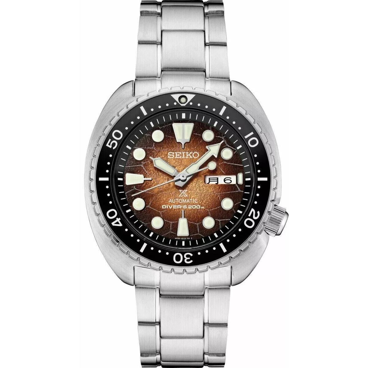 Seiko Men`s Automatic Prospex Turtle Divers 200M Special Edition Watch SRPH55