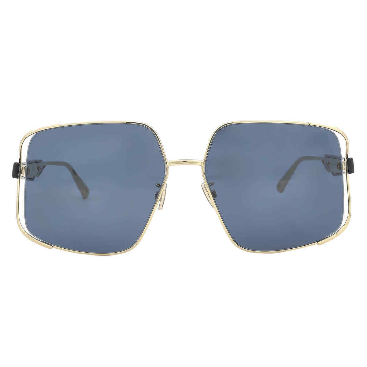 Dior Blue Irregular Ladies Sunglasses Archdior S1U B0B0 CD40037U 10V 61