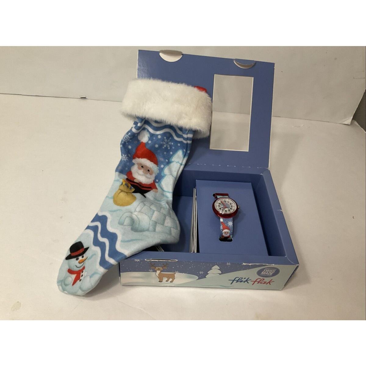 Swatch Flik-flak Christmas Matching Watch Stocking 10