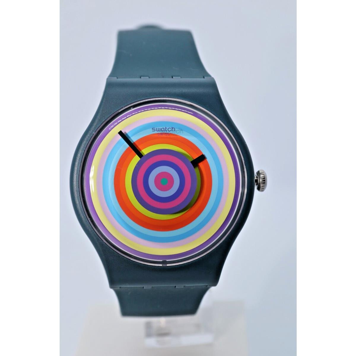 Swatch Toupie SUON117 Newgent 41mm Silicone Box