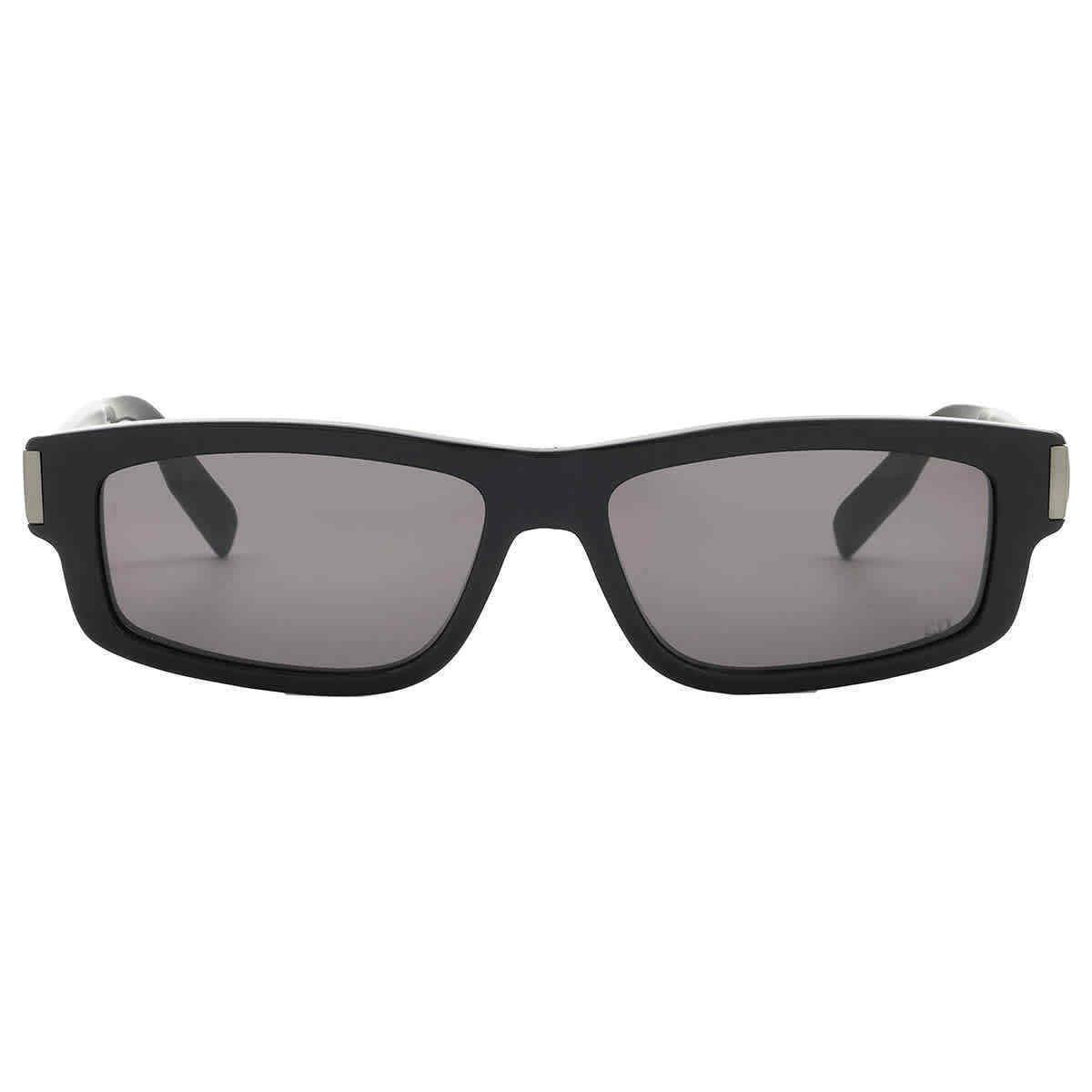 Dior Smoke Rectangular Men`s Sunglasses CD Icon S2I 14A0 DM40123I 01A 55