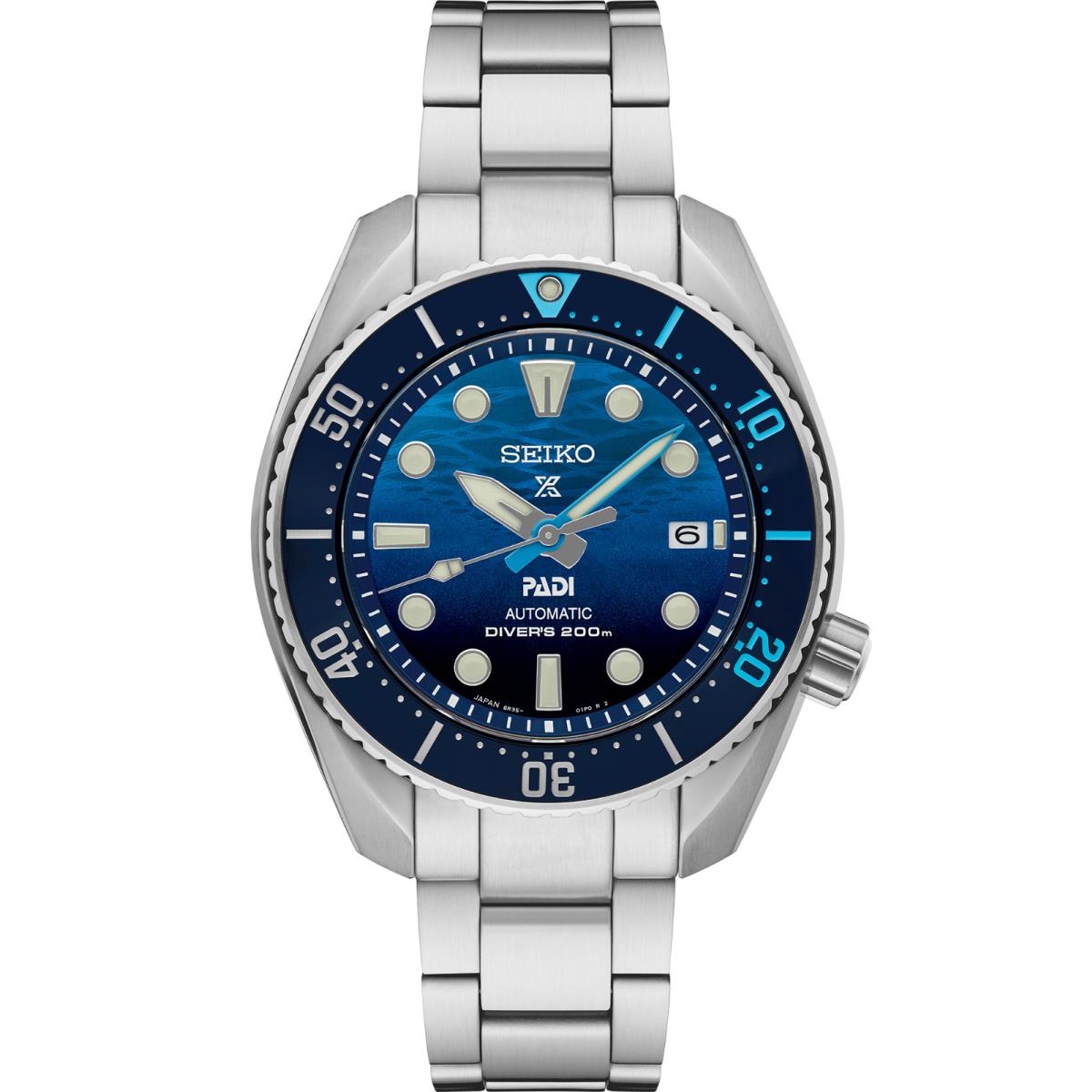 Seiko Prospex Automatic Sea Padi Great Blue Special Edition Watch SPB375