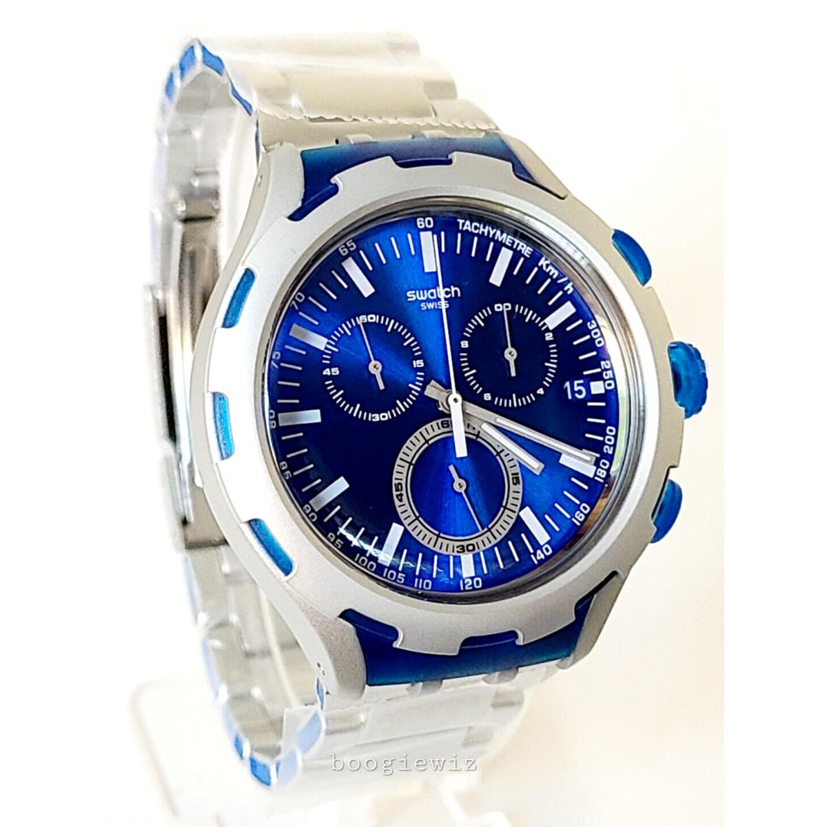 Swatch Swiss Made Endless Energy X-lite Aluminum Men`s Chrono YYS4001AG