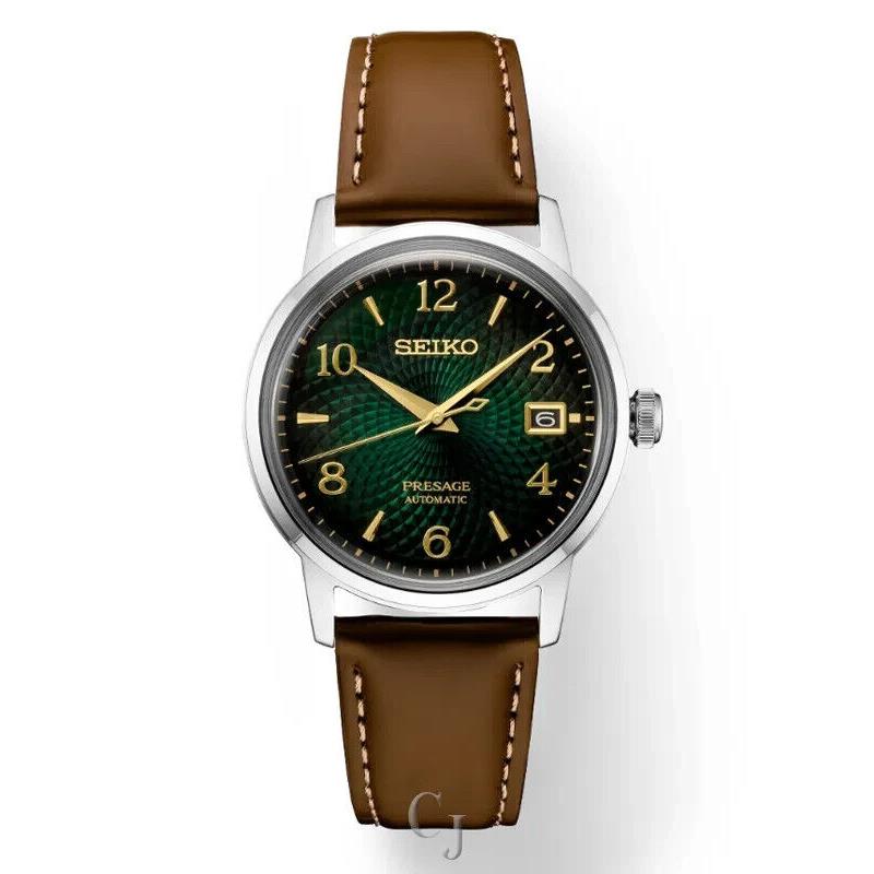 Seiko Presage Green Dial Mojito Edition Men S Watch SRPE45