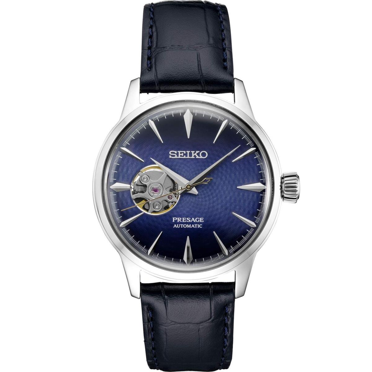 Seiko Presage Automatic Blue Dial Men`s Watch SSA405J1