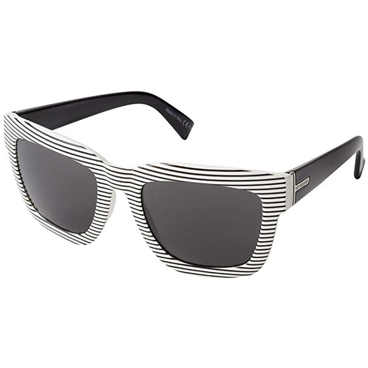 Vonzipper Women`s Juice One Size White Stripe/grey Sunglasses