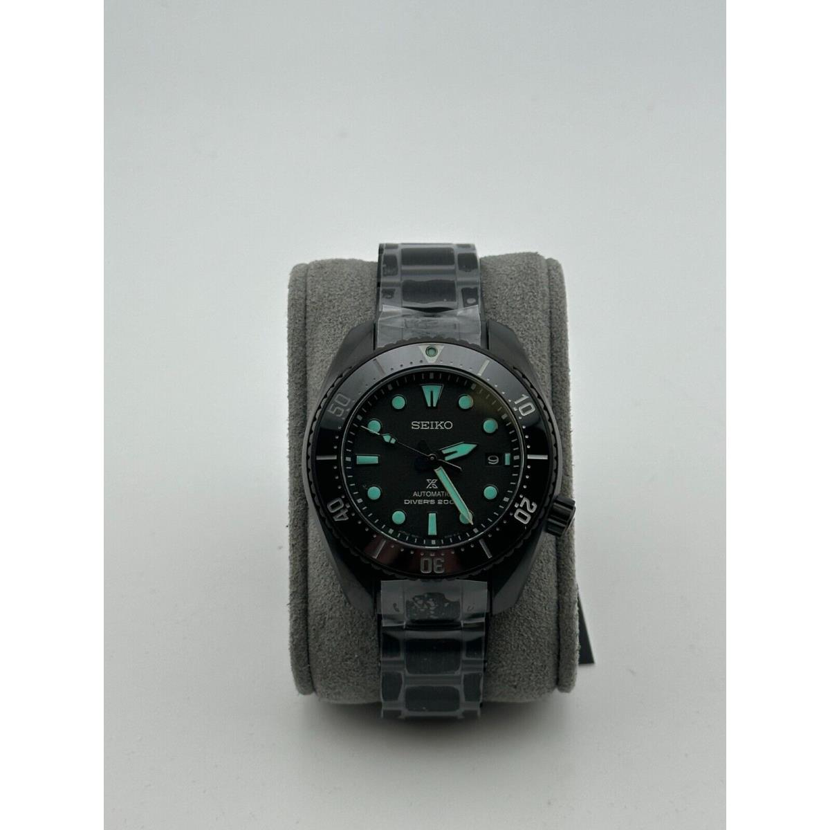 Seiko Prospex Black Series Limited Men`s Watch SPB433 - Dial: Black, Band: Black, Bezel: Black