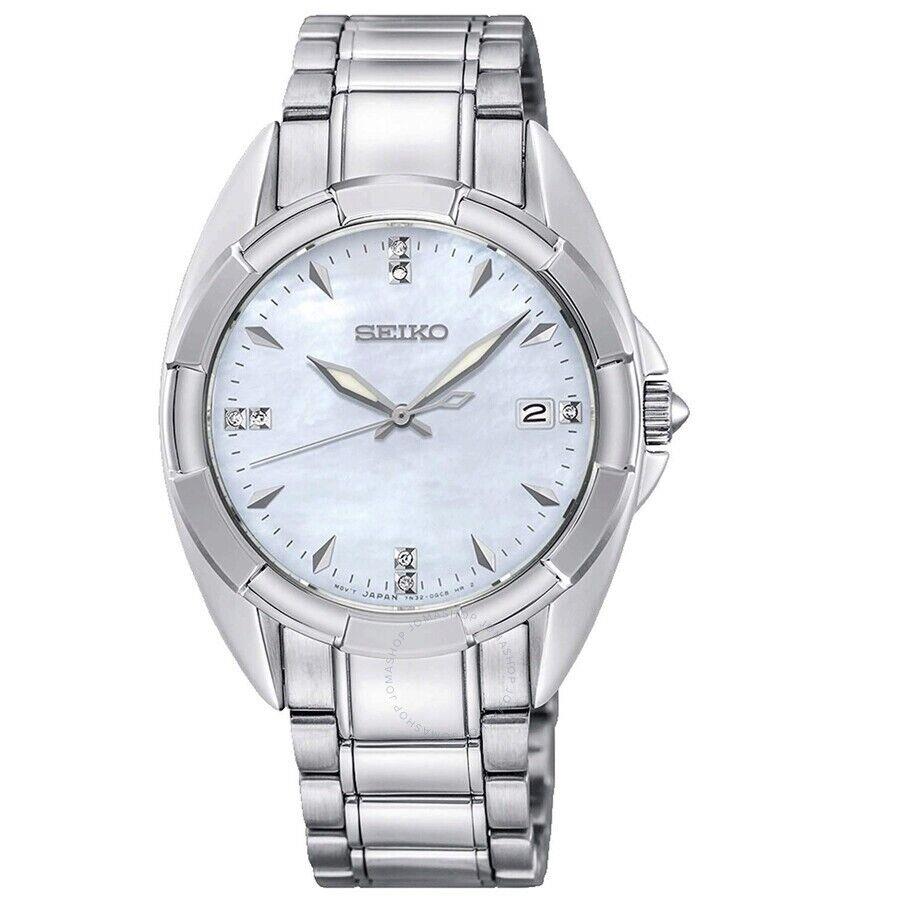 Seiko Quartz Diamond Accents SKK885 SKK885P1 Women`s Watch