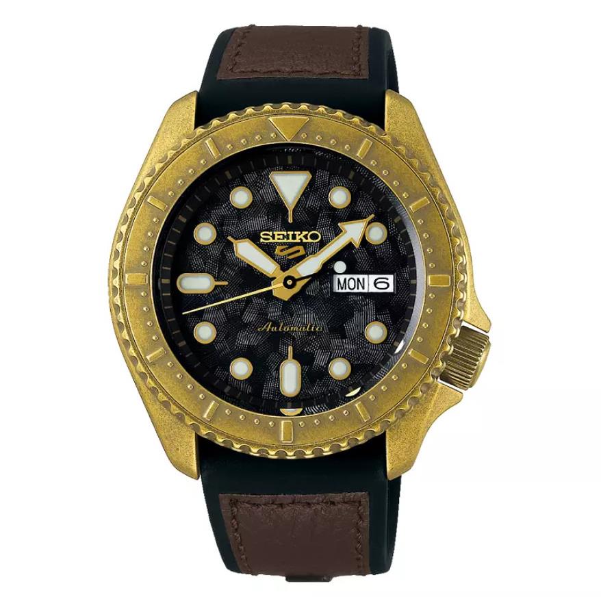 Seiko 5 Sports Automatic Black Dial Men`s Watch SRPE80K1