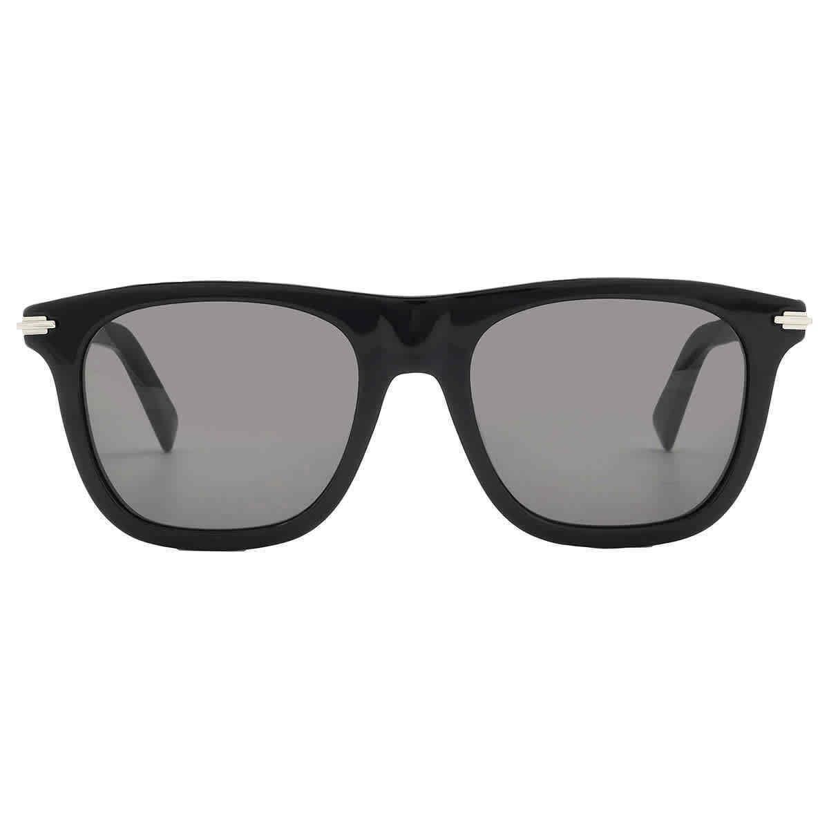 Dior Smoke Square Men`s Sunglasses Diorblacksuit S13I 10A0 DM40136I 01A 53