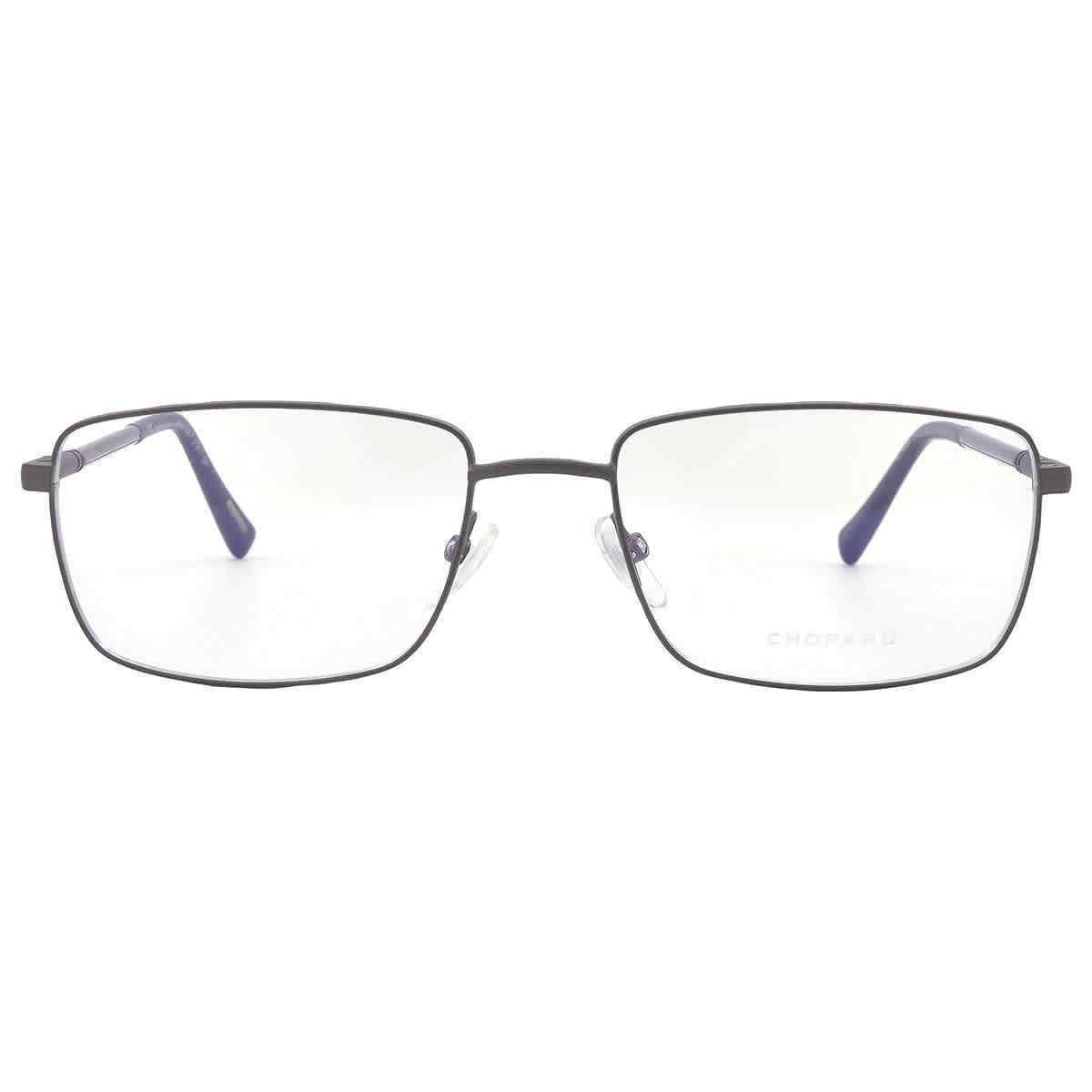 Chopard Demo Rectangular Men`s Eyeglasses VCHD84 0627 56 VCHD84 0627 56