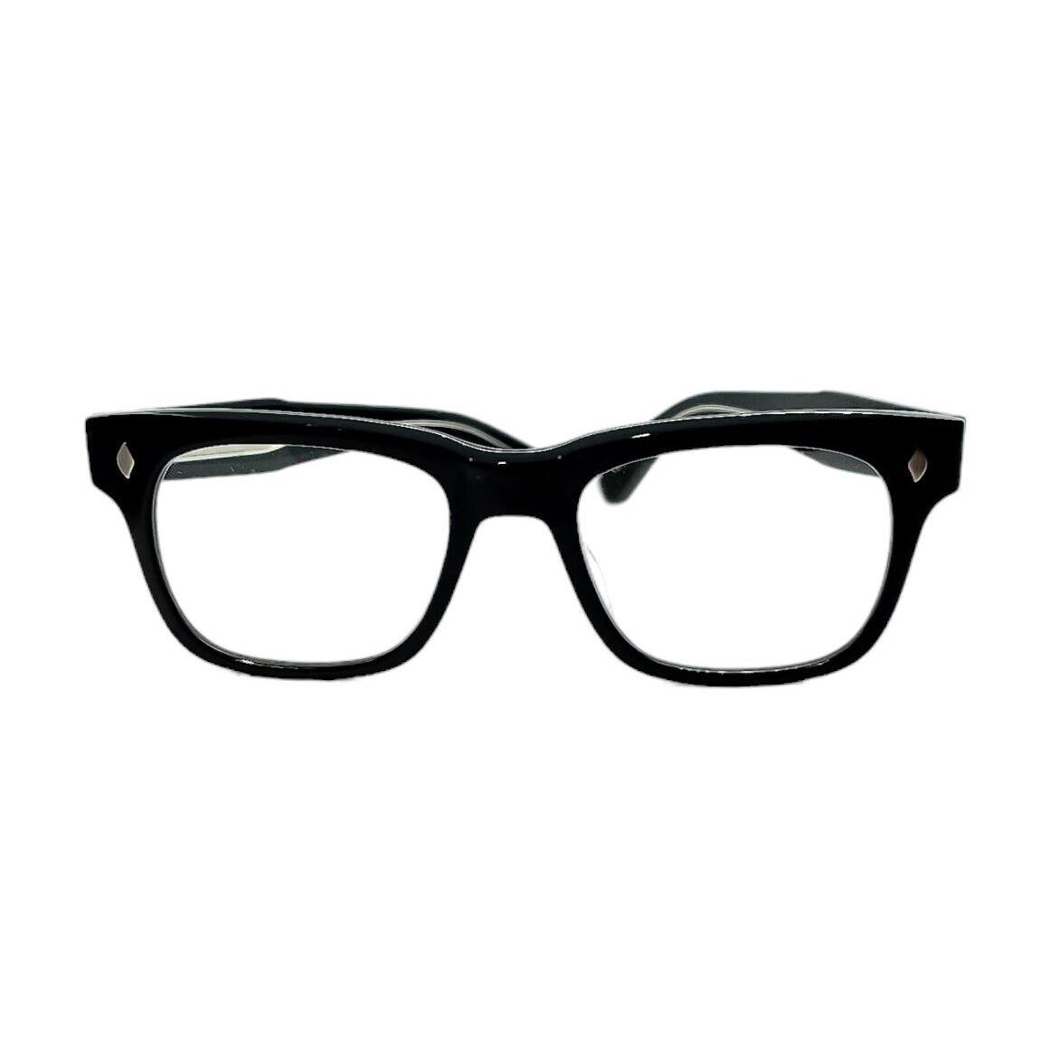 Garrett Leight Troubadour Eyeglasses Black Size 49