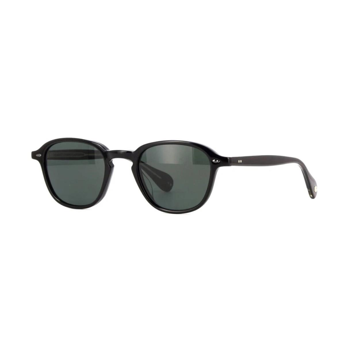 Garrett Leight Gilbert Sun Black/pure Blue Smoke Bk/pbs Sunglasses